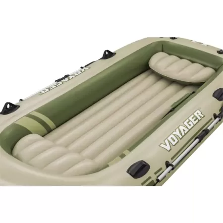 Надувная лодка "Voyager X4 Raft" 350х145см, вёсла 62064, насос 62003, до 480кг, Bestway 65156 BW