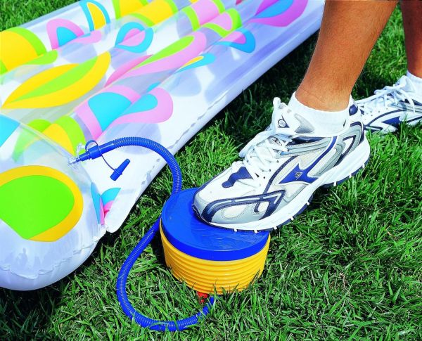 Насос ножной 13см, 0.3л/цикл, шланг с 3-мя насадками, Bestway 62007 BW