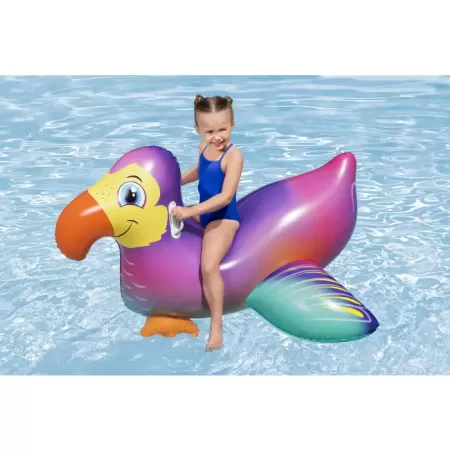 Надувная игрушка-наездник 141x113см " Dandy Dodo" с ручками, до 45кг, от 3 лет, Bestway 41504 BW