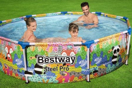Каркасный бассейн Steel Pro 274х66см, 3221л, Bestway 5612F BW