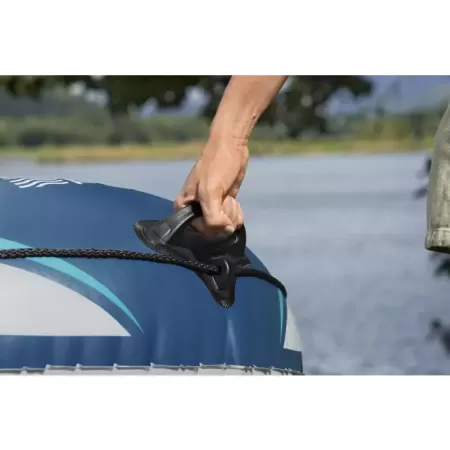 Надувная лодка "Trek X2 Raft Set" 232х118см, вёсла 62015, насос 62002, до 250кг, Bestway 61153 BW