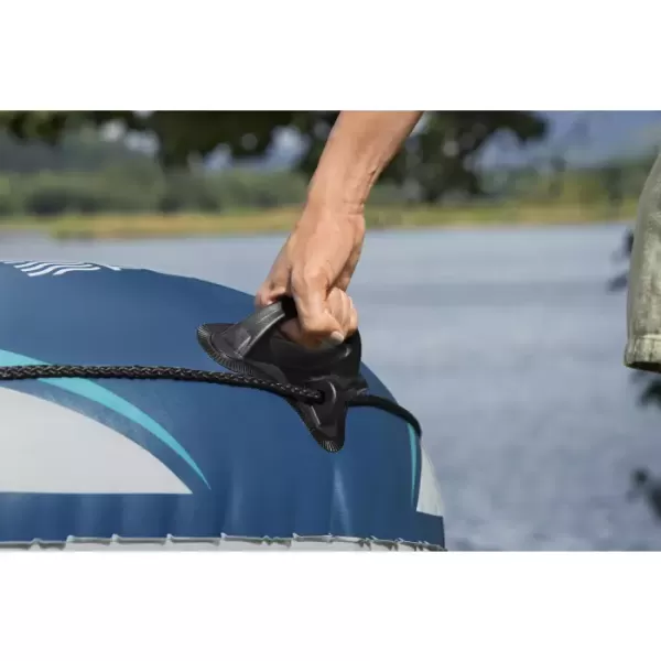 Надувная лодка "Trek X2 Raft Set" 232х118см, вёсла 62015, насос 62002, до 250кг, Bestway 61153 BW