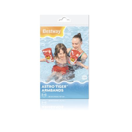 Нарукавники 30x15см "Подводный мир" 5-12 лет, Bestway 32102 BW