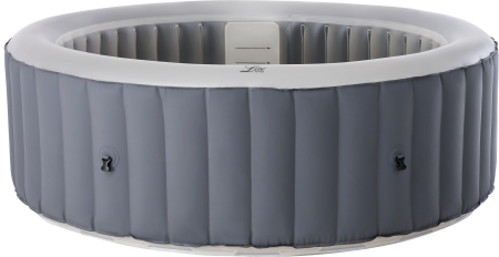 СПА-бассейн 204х70см "Glow" 930л, круглый, аэромассаж, Led-подсветка, MSpa LR062U-GL