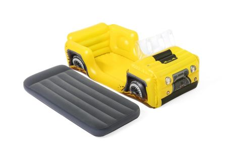 Детский надувной матрас 84х160х62см "Машинка", Bestway 67714 BW