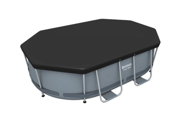 Тент для овального каркасного бассейна 305х200х84см (305х184см), Bestway 58424 BW
