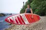 SUP-доска "Fastblast Tech" 381x76x15см, насос, весло, лиш, ремнабор, сумка, до 120кг, Bestway 65343 BW