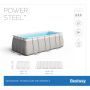 Каркасный бассейн Power Steel 404х201х100см, 6478л, песч.фил.-нас. 2006л/ч, лестница, Bestway 56442 BW