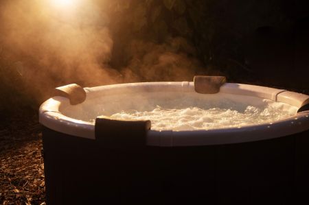 СПА-бассейн 182х70см "Denver", круглый, гидромассаж, аэромассаж.(4 коробки A.B.C.D), MSpa F-DE066W