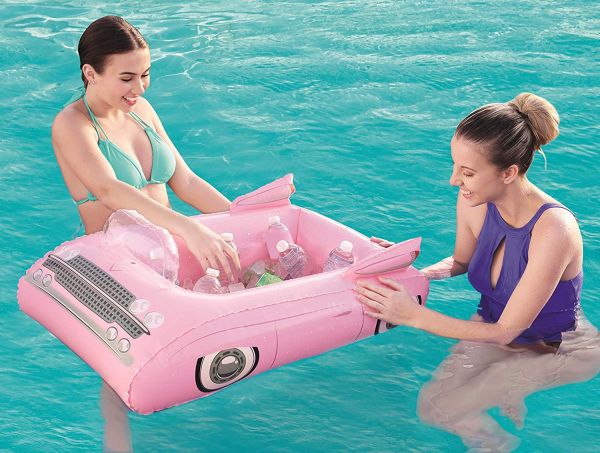 Плавающий холодильник 89х69см "Автомобиль", Bestway 43164 BW