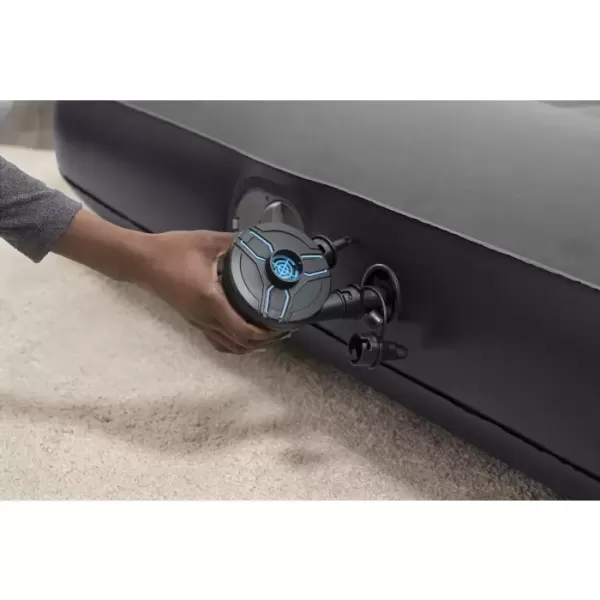 Надувная кровать 191х137х30см с подголовником, встр.насос USB 5В, до 300кг, Bestway 671BR BW