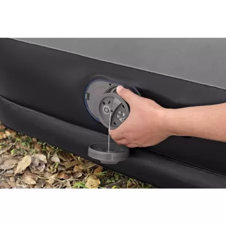 Надувная кровать 191х97х36см с подголовником, встр.насос USB 5В, до 150кг, Bestway 671BT BW