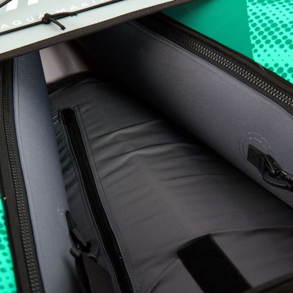 Надувной каяк "Laxo-320" 320x90см, весла, сиденья, киль, сумка, до 180кг, Aqua Marina LA-320