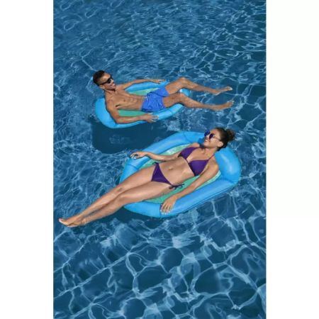 Надувной матрас-кресло для плавания 106х95х16см с сеткой, до 90кг, Bestway 43551 BW