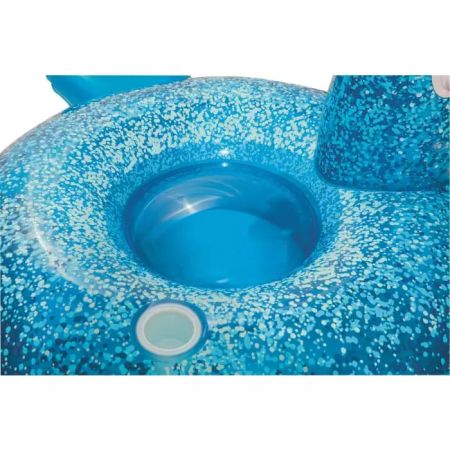 Надувной матрас-плот для плавания 198х164см "Павлин" с ручками, до 90кг, от 12 лет, Bestway 41101 BW