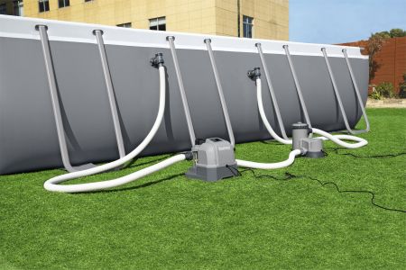 Хлоргенератор для бассейнов от 26498 л, мин. поток 1249л/ч, хлор 12 г/ч, Bestway 58775 BW