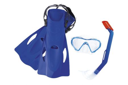 Комплект для плавания "Firefish" от 7 лет, р-р.ласт 37-41, 2 цвета, Bestway 25025 BW