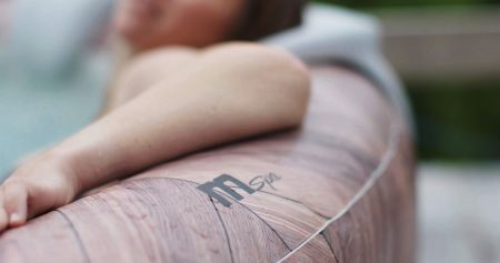 СПА-бассейн 204х70см "Fermo" 930л, круглый, аэромассаж, 6 чел, MSpa C-FE062