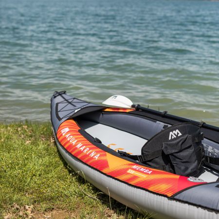 Надувной каяк "Memba-330" 330x90см, весло, сиденье, киль, сумка, до 110кг, Aqua Marina ME-330
