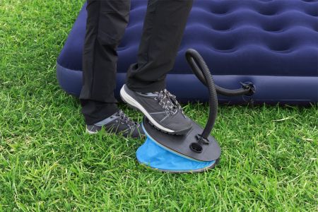 Насос ножной 28х22см, 1.6л/цикл, шланг с 3-мя насадками, Bestway 62005 BW