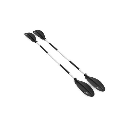 Надувная байдарка "Rapid Elite X2 Kayak" 312x98см, алюм.весла 230см 2шт, насос 62086, до 180кг, Bestway 65142 BW