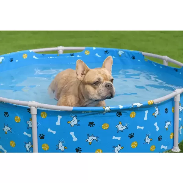 Каркасный бассейн для животных 122х30,5см  "Fetchin' Fun Pet Play Pool" , Bestway 561KM BW