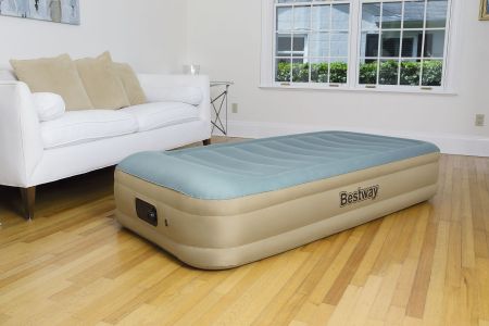 Надувная кровать 97х191х36см "Essence" встр.нас. 220В, Bestway 69005 BW