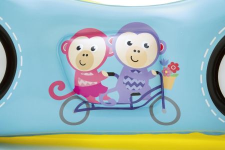 Игровой центр 119x79x51см "Машина Fisher Price" с мячами (25шт), от 2 лет, Bestway 93535 BW