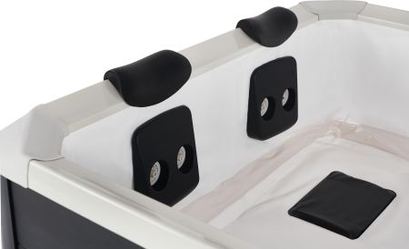 СПА-бассейн 180х180х65см "Oslo Aero Plus", квадратный,  гидромассаж, аэромассаж.(4 коробки A.B.C.D), MSpa F-OS063WAP