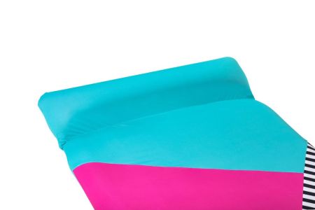 Надувной матрас-плот для плавания 200х129см с тканевым чехлом, до 90кг, Bestway 43305 BW