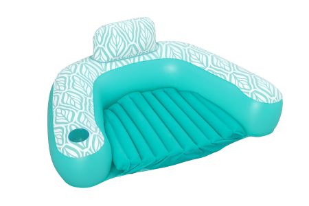 Надувной матрас-кресло для плавания 145x120 см, до 100 кг, Bestway 43719 BW