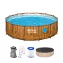 Каркасный бассейн Splashview Pool 427х107см, фильтр-насос, лестница, тент, Bestway 561JM BW