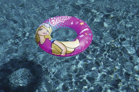 Надувной круг 56см "Barbie" 3-6 лет, Bestway 93202 BW