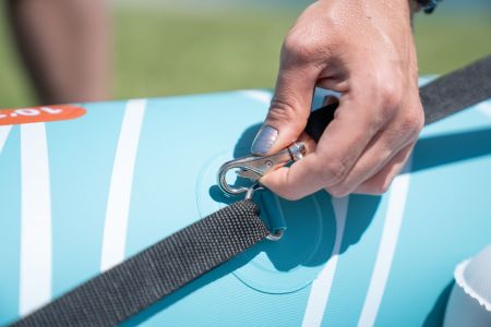 Надувная байдарка Kayak Glider-412 412x83х42см, весла, сиденья, киль, до 180кг, Aqua Marina PA-25GD02