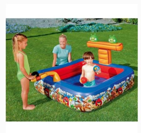 Игровой бассейн 147х147х91см с игрушками, 265л, Bestway 96111 BW