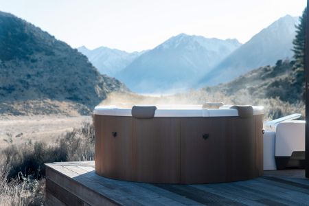 СПА-бассейн 182х70см "Rova", круглый, гидромассаж, аэромассаж.(4 коробки A.B.C.D), MSpa F-RO066W