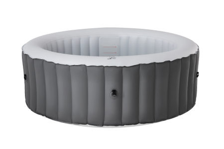 СПА-бассейн 204х70см "Pebble" 930л, круглый, аэромассаж, MSpa LR062-GR