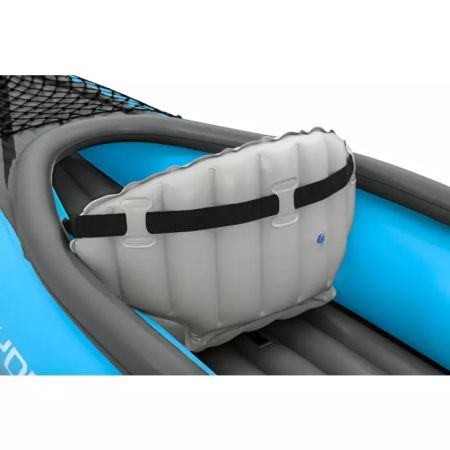Надувной каяк "Cove Champion X2" 331х91см (331х88см), алюм.вёсло 230см, насос 62003, до 220кг, Bestway 65131 BW