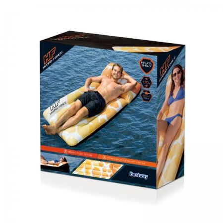 Надувной матрас для плавания 183х71см (170х62х21см) "Sunbed" до 90кг, Bestway 43109 BW