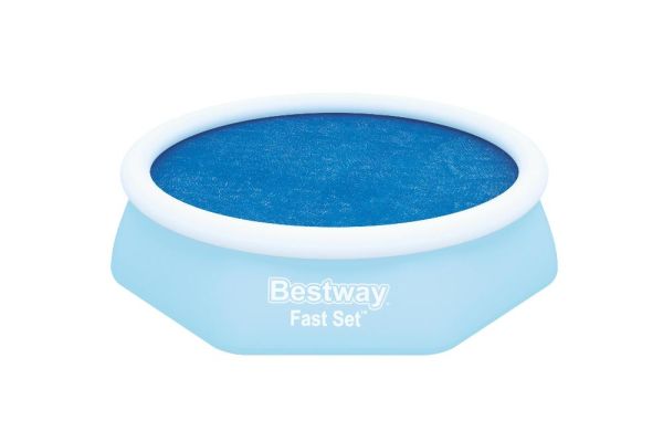 Солнечное покрывало для бассейна Fast Set 244см (D206см), Bestway 58060 BW