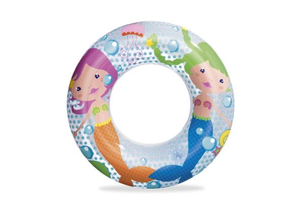Надувной круг 51см "Морские животные" 3-6 лет, Bestway 36113 BW