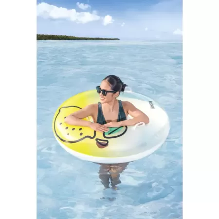 Надувной круг 1,14 м "Лимон", до 100 кг, от 12 лет, Bestway 36448 BW