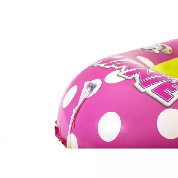 Надувная лодочка 112х71см "Minnie Mouse" с окошком, 3-6 лет, Bestway 91083 BW