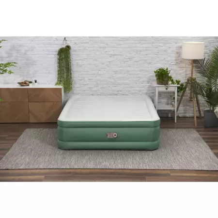 Надувная кровать "ToughLite" 203х152х46см, встр.насос 220В, до 300кг, Bestway 69646 BW