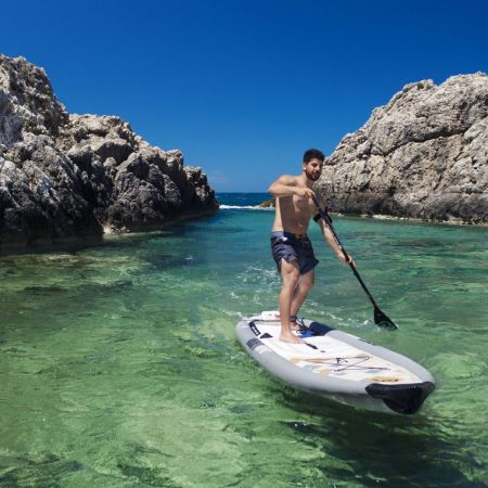 SUP-доска для рыбалки "Drift - Fishing iSUP" 330х97х15см, насос, весло с держ., лиш, киль, ремнабор,, Aqua Marina BT-20DRP
