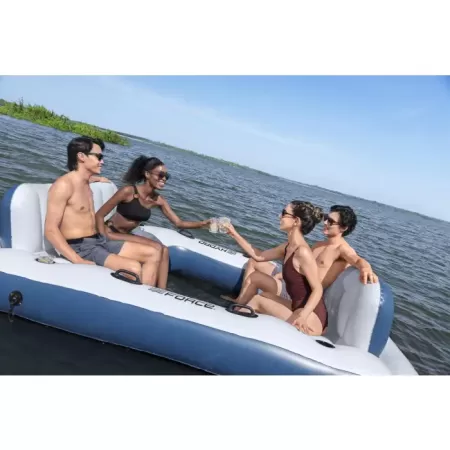 Надувной матрас-остров для плавания двойной 269х182х67см+268х234х30см , Bestway 43964 BW