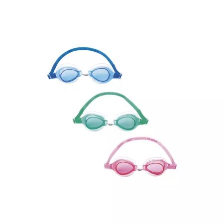 Очки для плавания Lil' Lightning Swimmer, в тубе, три цвета, от 3 лет, Bestway 21084 BW