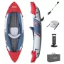 Надувной каяк "Rapid X1 Kayak Set" 290х91см, сиденье, весло 62174, насос 62003, до 120 кг, Bestway 65176 BW