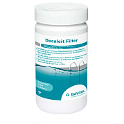 ДЕКАЛЬЦИТ Фильтр (Decalcit Filter), 1 кг банка, гранулы для очистки оборудования от налёта