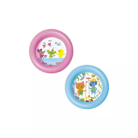 Детский надувной бассейн 61х15см, 21л, от 2 лет, 2 цвета, Bestway 51061 BW